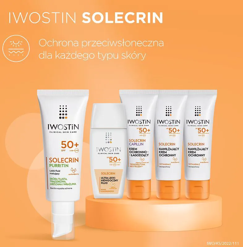 Iwostin Solecrin Purritin Beschermende Fluid SPF 50+