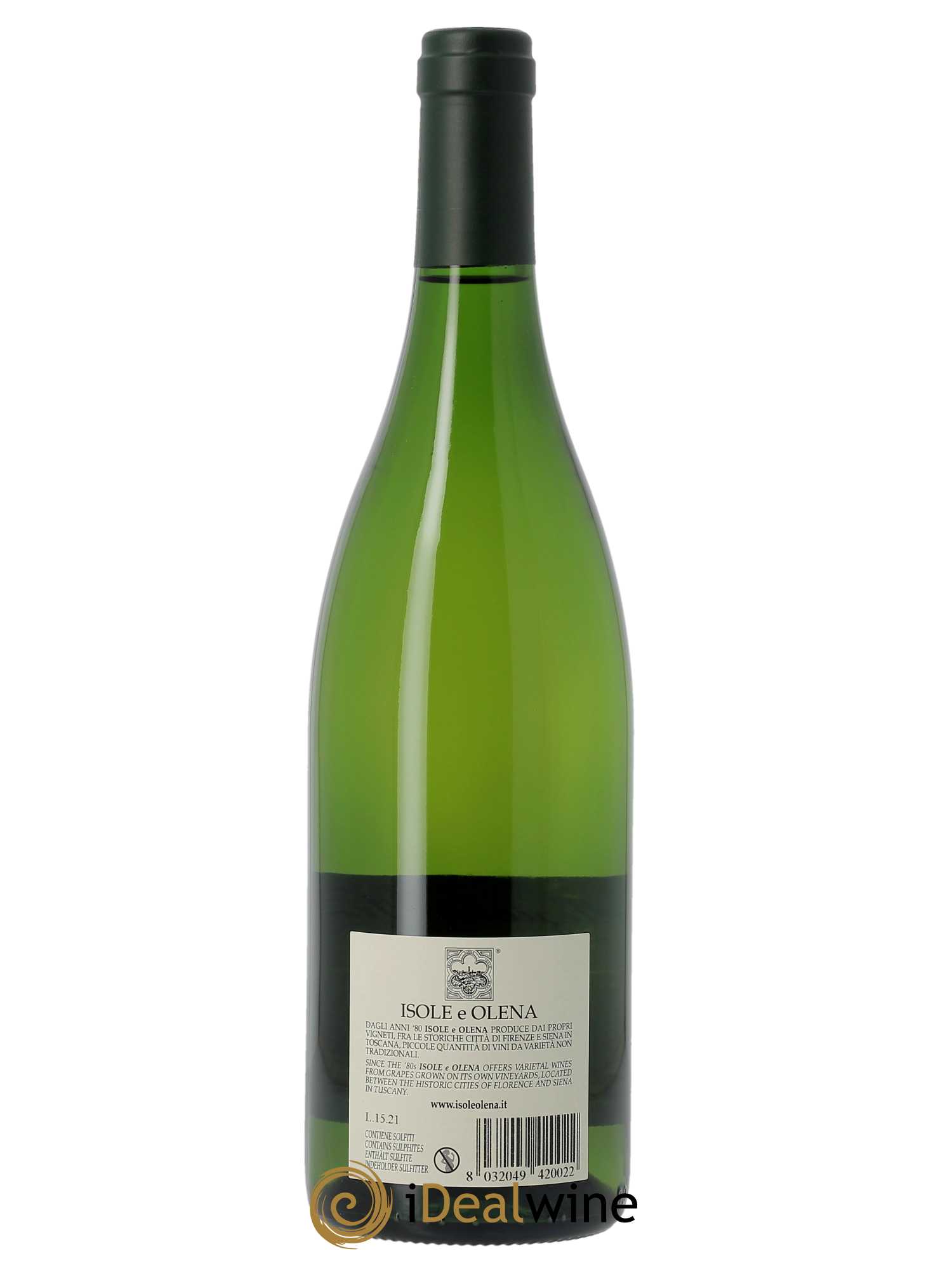 Toscane IGT Collezione Privata Chardonnay Isole e olena  2020 - Lot de 1 Bouteille