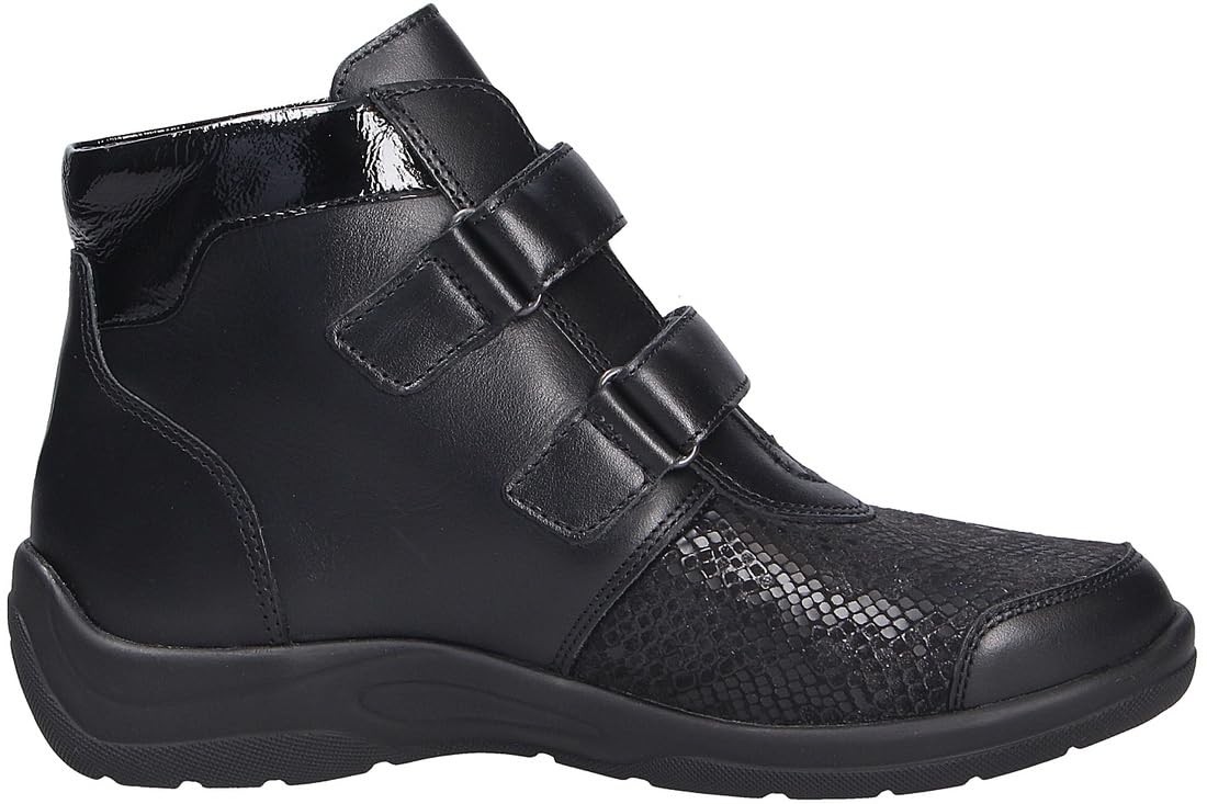 WALDLÄUFER Winterstiefel schwarz