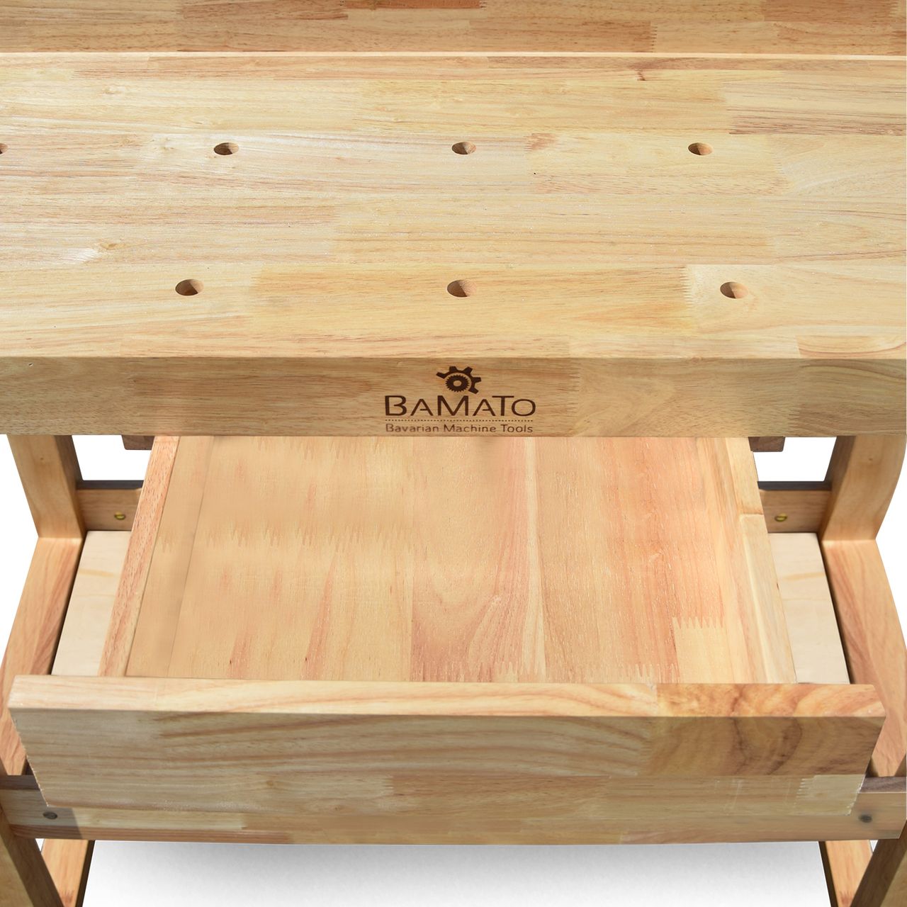 BAMATO Hobelbank WORK-1520 aus Massivholz