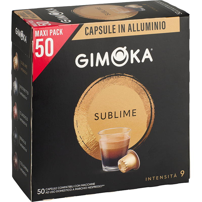 Gimoka Kaffekapsler 50 stk Sublime