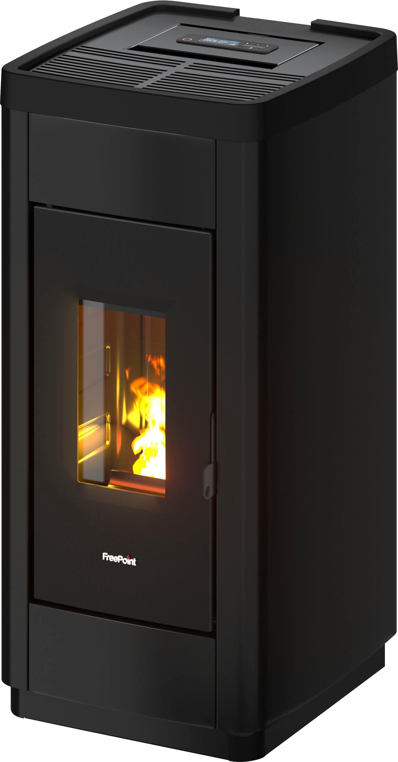 Freepoint Pelletofen Life 9, 9,5 kW, Zeitbrand