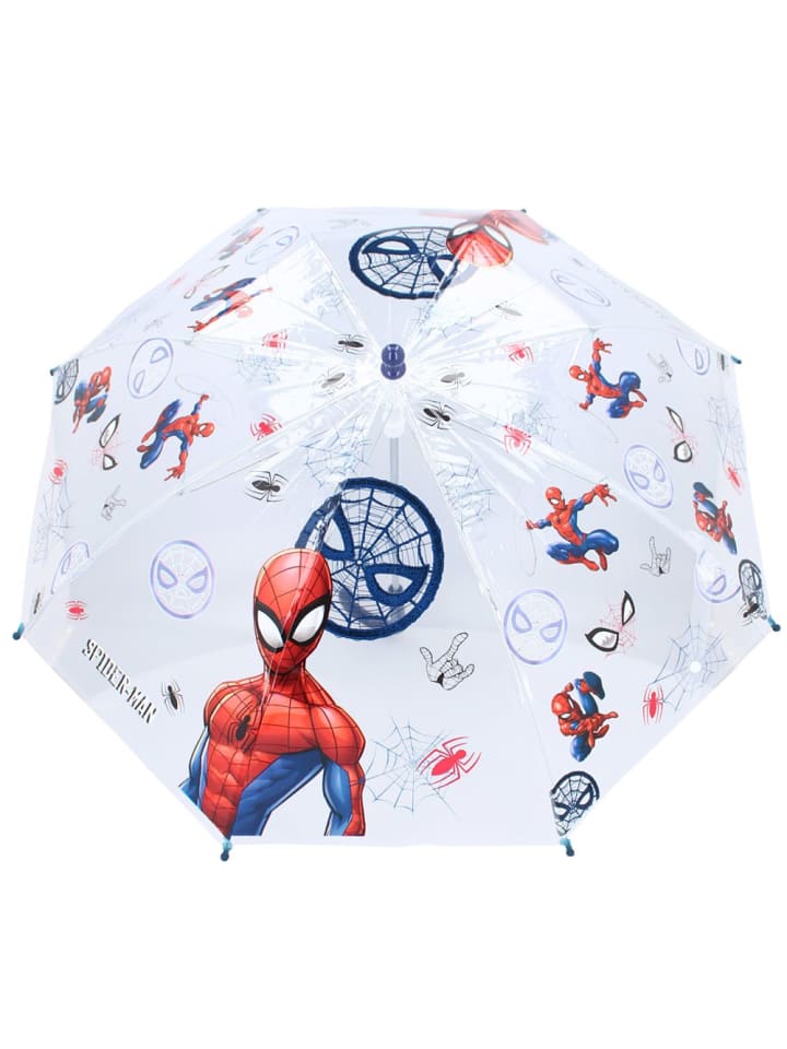 Disney Stockschirm transparent | Marvel Spiderman | Kinder Regenschirm günstig kaufen onesize