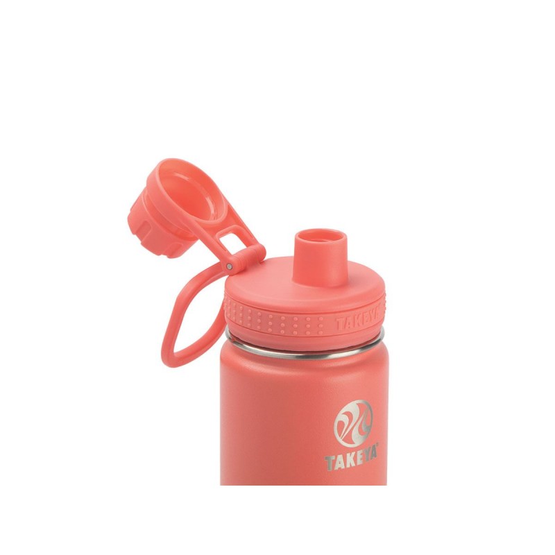 Takeya Thermoflasche, Takeya Actives Isolierflasche 700 Unzen Coral