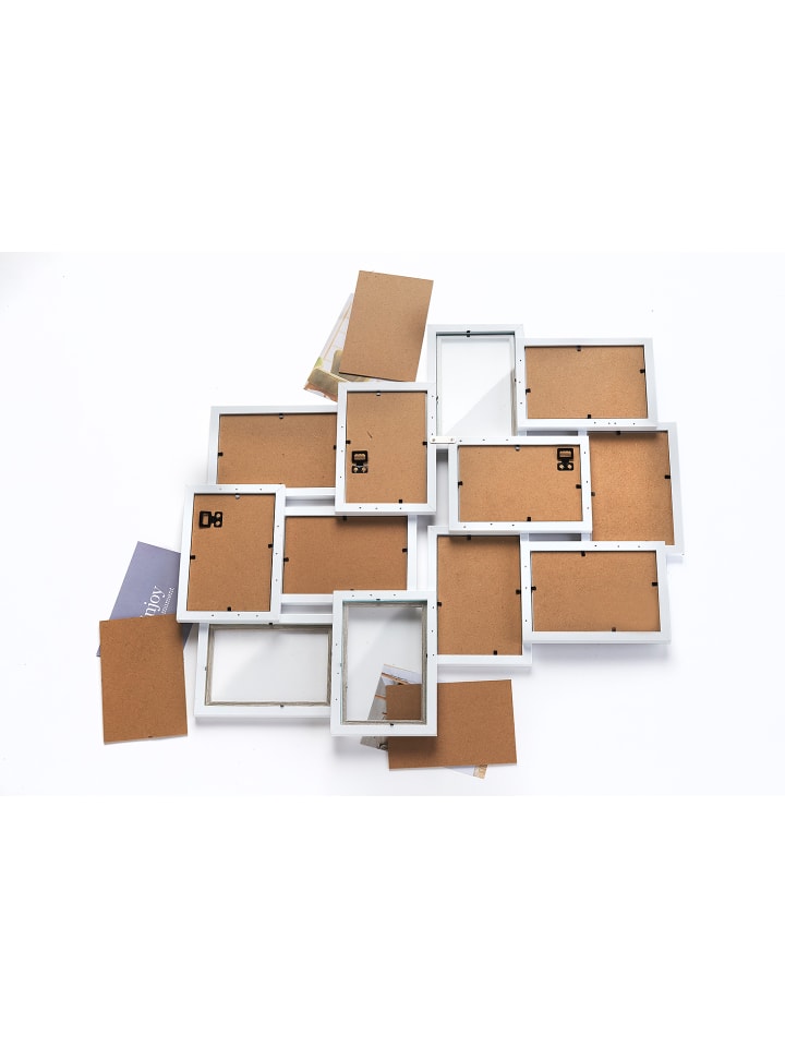 kobolo Bilderrahmen Collage BIG12 in Weiß günstig kaufen onesize
