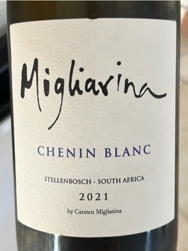 Carsten MigliarinaChenin Blanc 2021