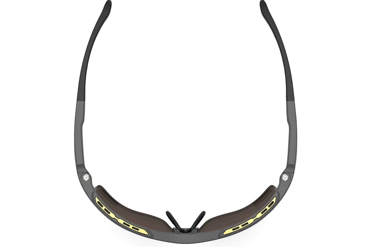 Rudy Project Keyblade Charcoal Matte - Multilaser Gold