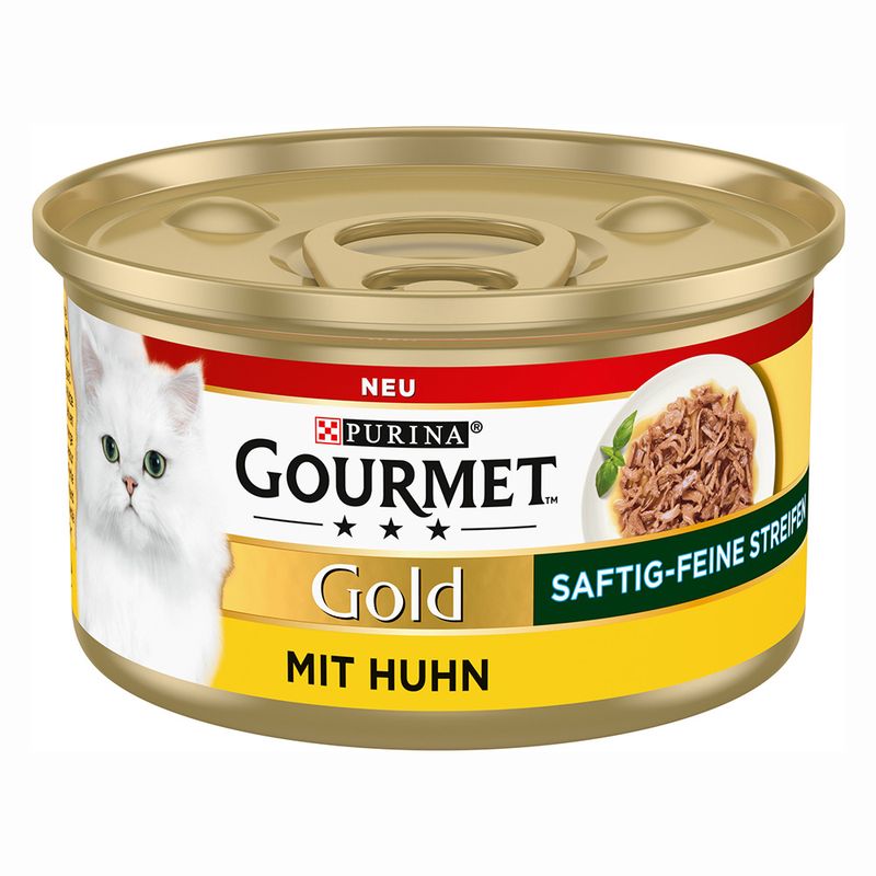 Sparpaket Gourmet Gold Saftig-Feine Streifen 24 x 85g | bitiba.de