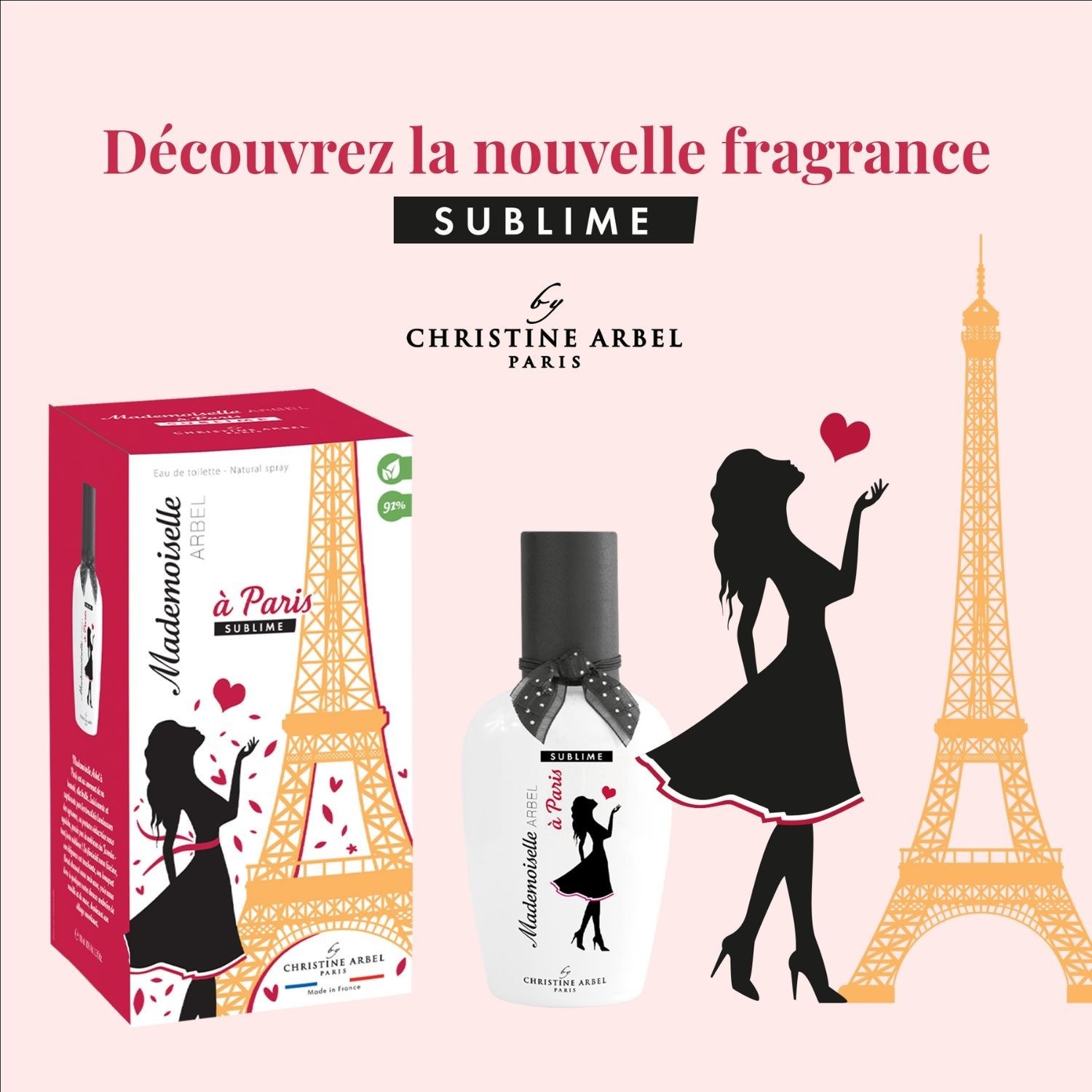 Christine Arbel Mademoiselle ARBEL à Paris SUBLIME woda toaletowa 100ml