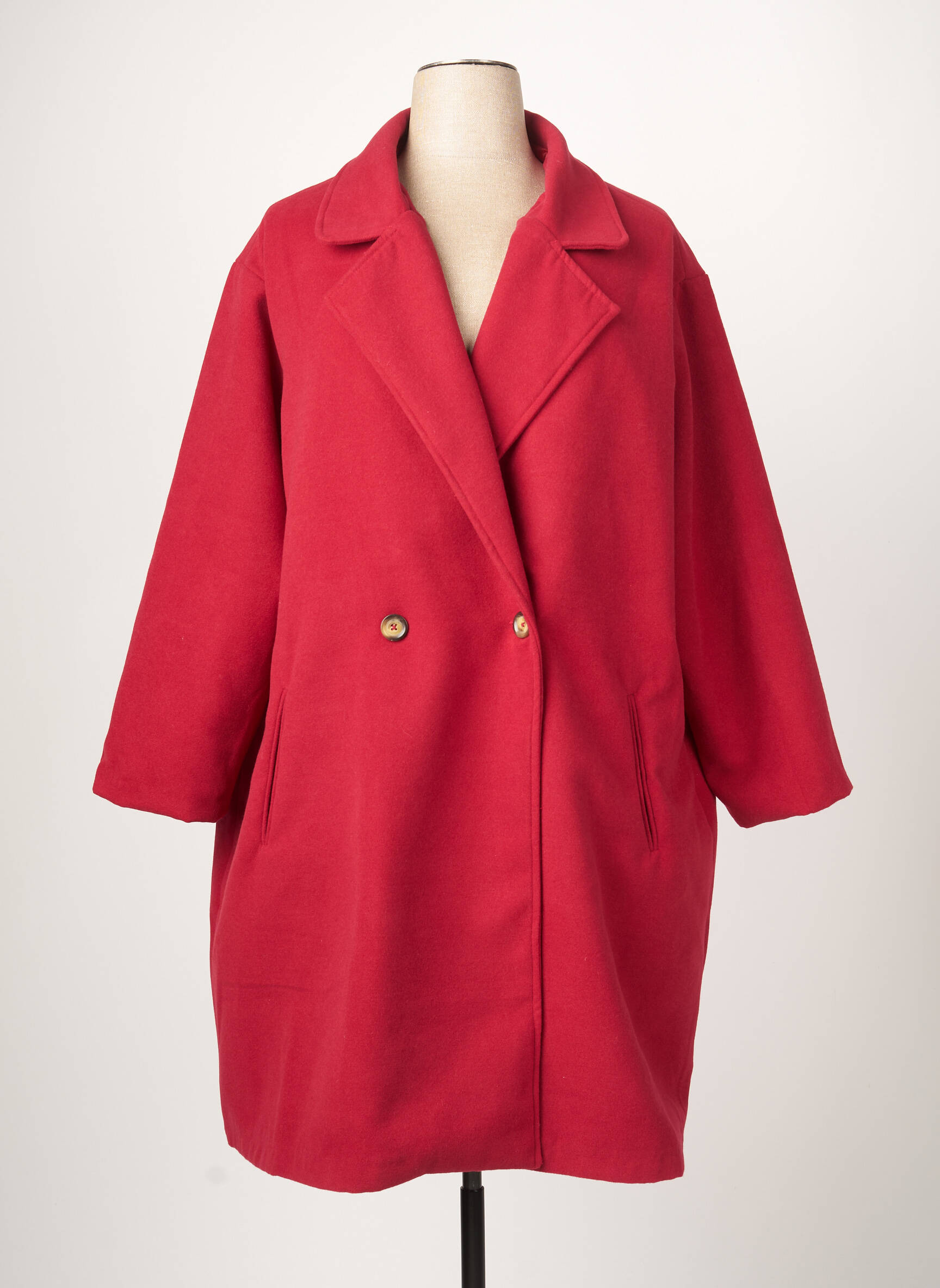 Agathe   Louise Manteaux Longs Femme couleur rouge