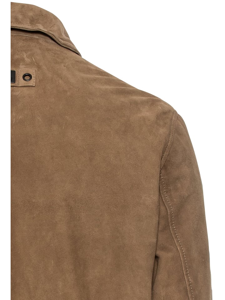 Camel Active Lederjacke in Khaki günstig kaufen