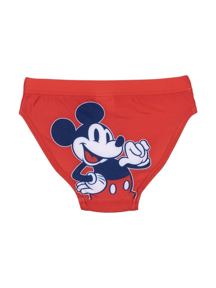 Disney Mickey Mouse Badehose Mickey Mouse in Rot günstig kaufen