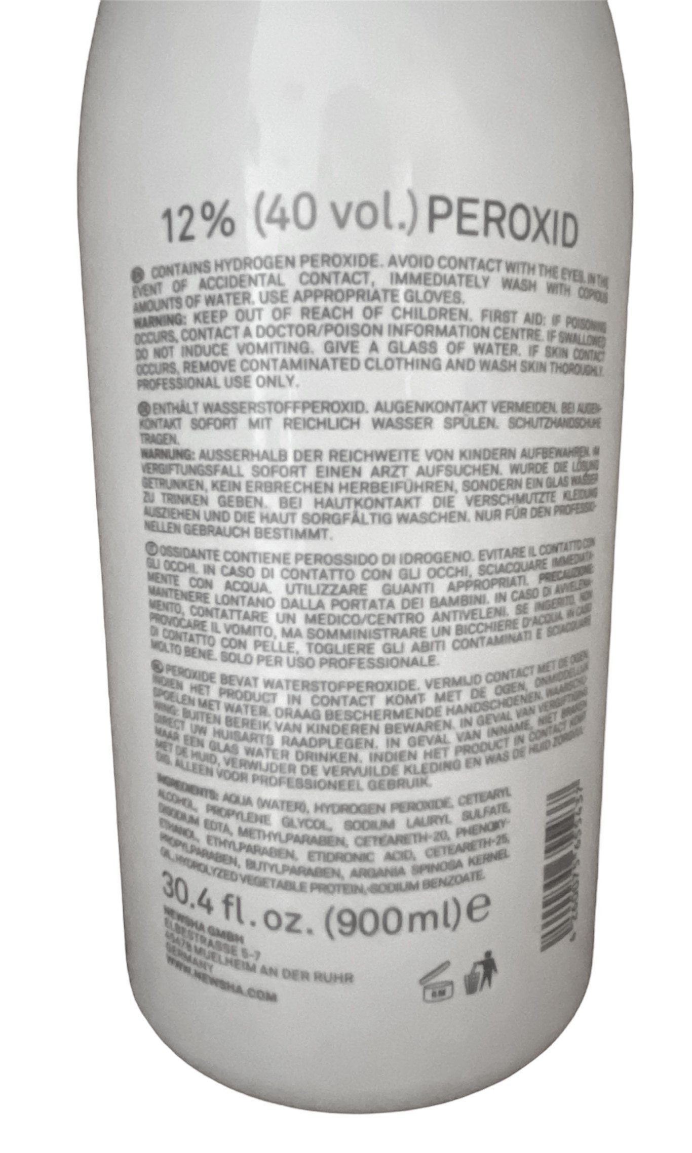 KEVIN MURPHY Haarfarbe Newsha Peroxide Cream Entwickler 40 Vol. 12% 900ml, 1-tlg.