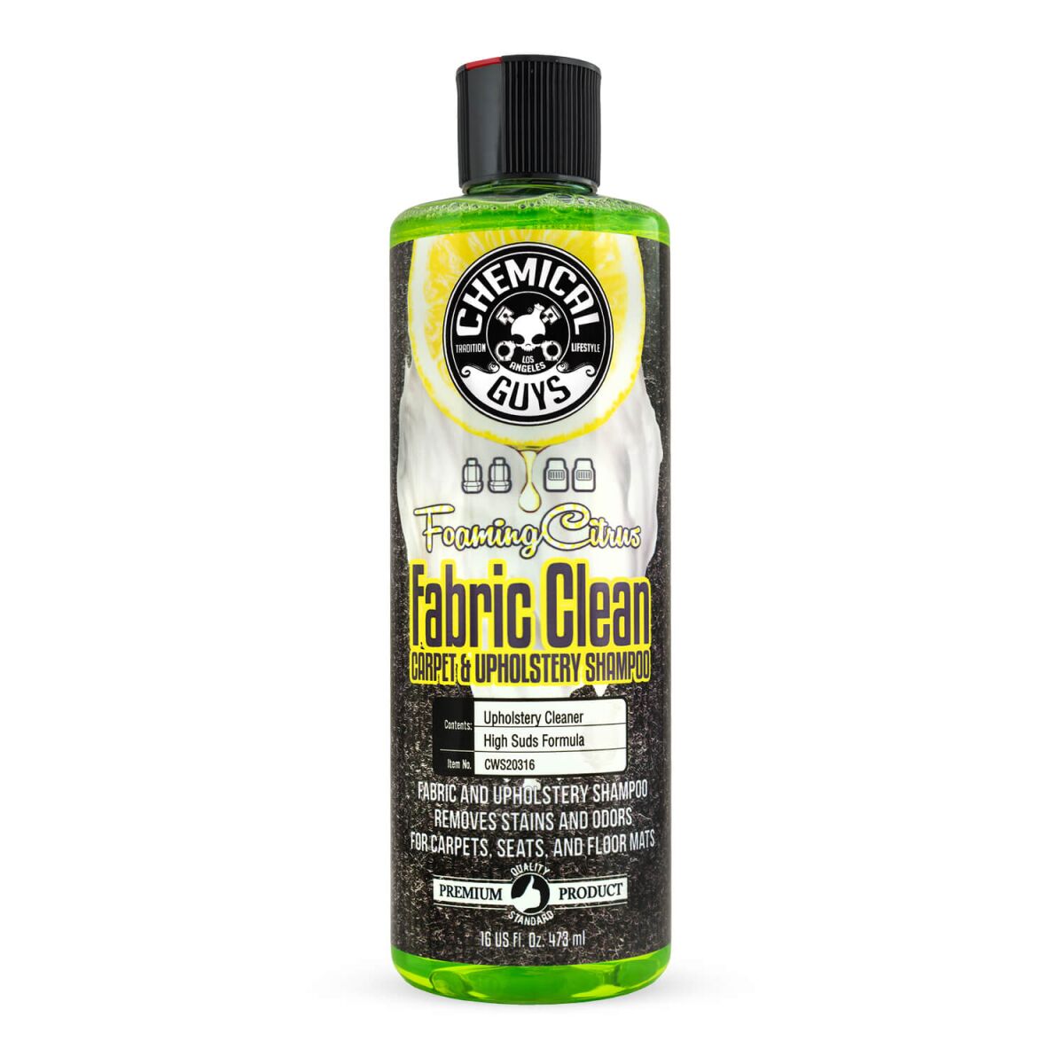 Chemical Guys Fabric Clean Teppich- & Polsterreiniger 473ml