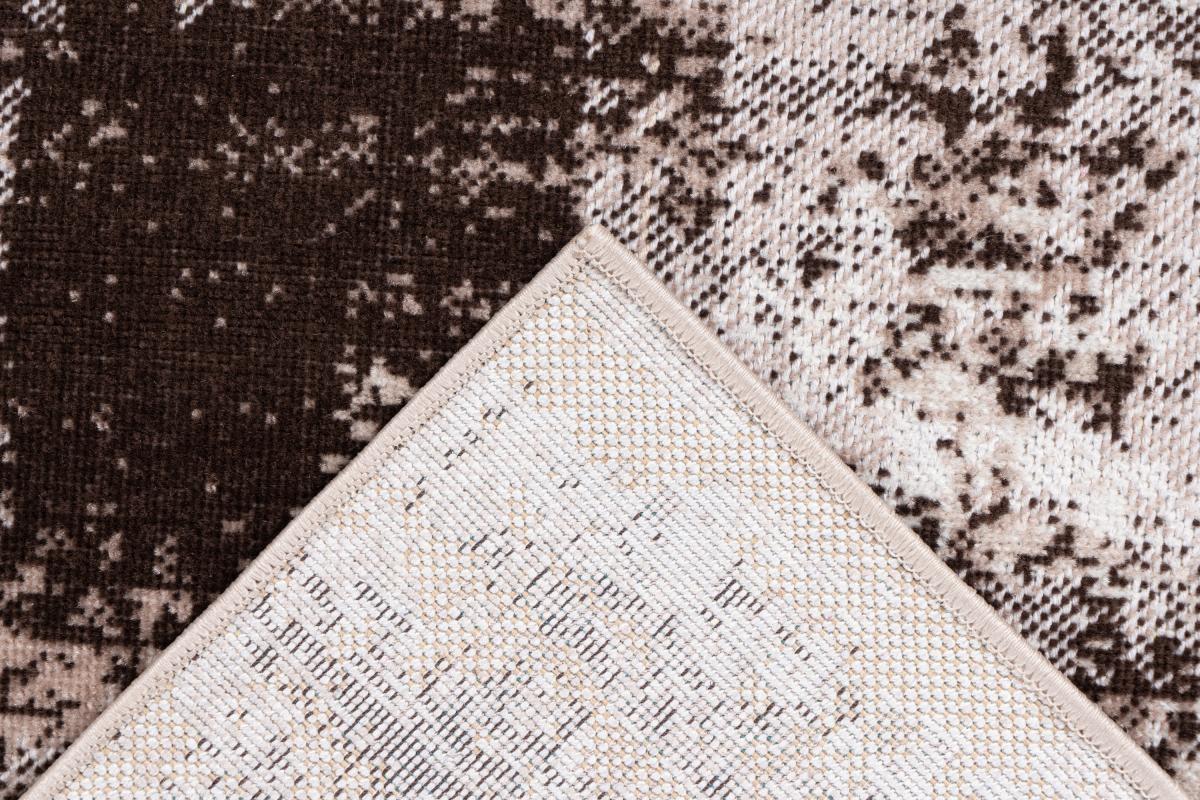 megusta Vintage-Teppich Taupe / Braun 160cm x 230cm