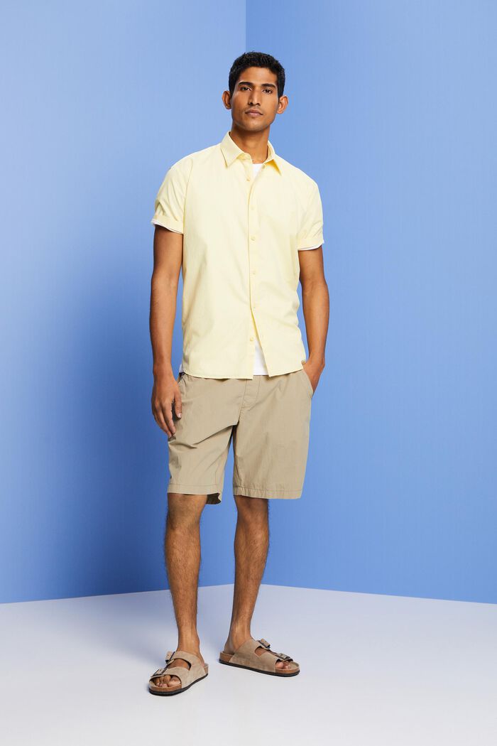 Kurzärmeliges Button-Down-Hemd