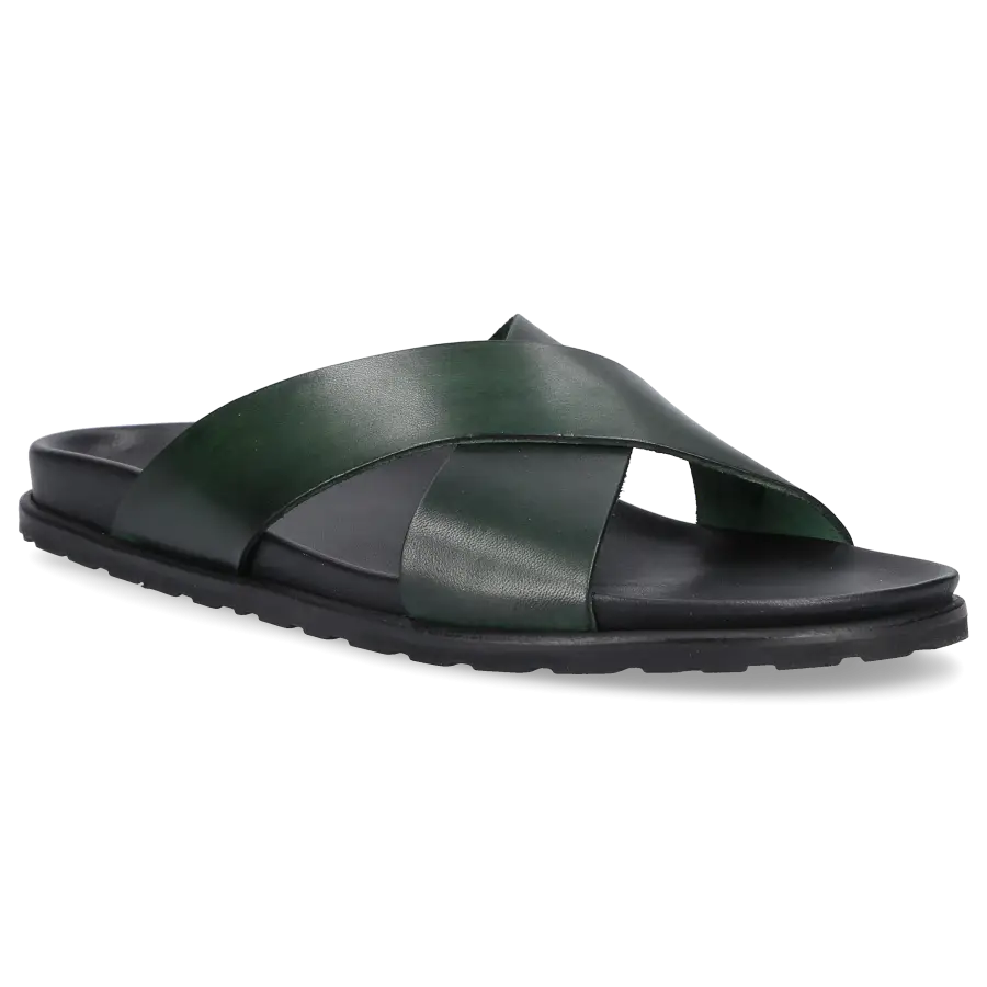 Budapester - Sandalen M5204 Kalbsleder - grün
