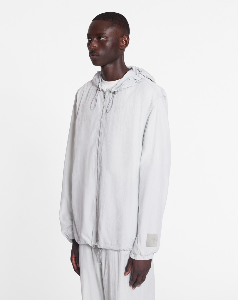 HOODIE ZIPPÉ À BANDES CONTRASTÉES LANVIN X FUTURE