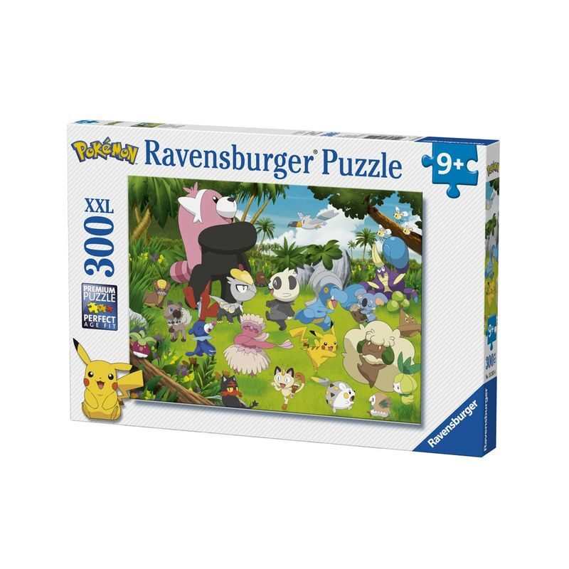 Puzzle Pokemon sauvages - 300 pièces Ravensburger
