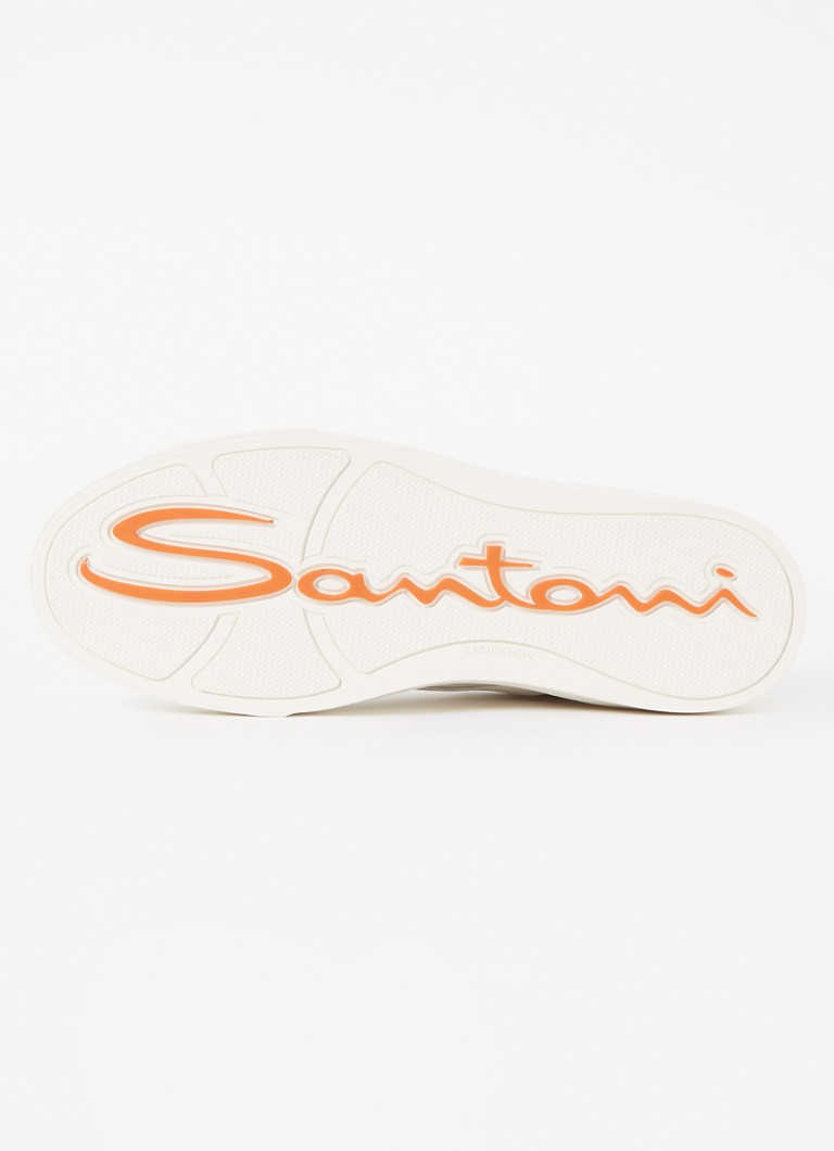 Pantofi din piele Santoni Gloria
