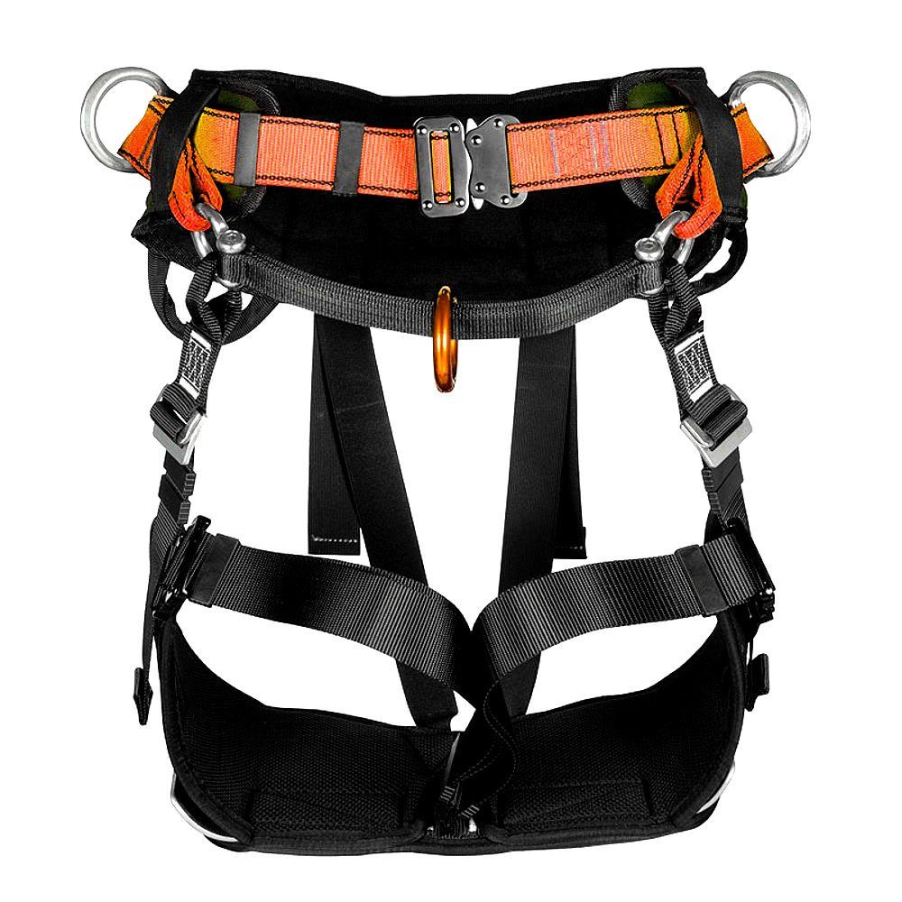 TreeUp Klettergurt Gurtgeschirr TH 050 orange mit Sitz EN 813, EN 358