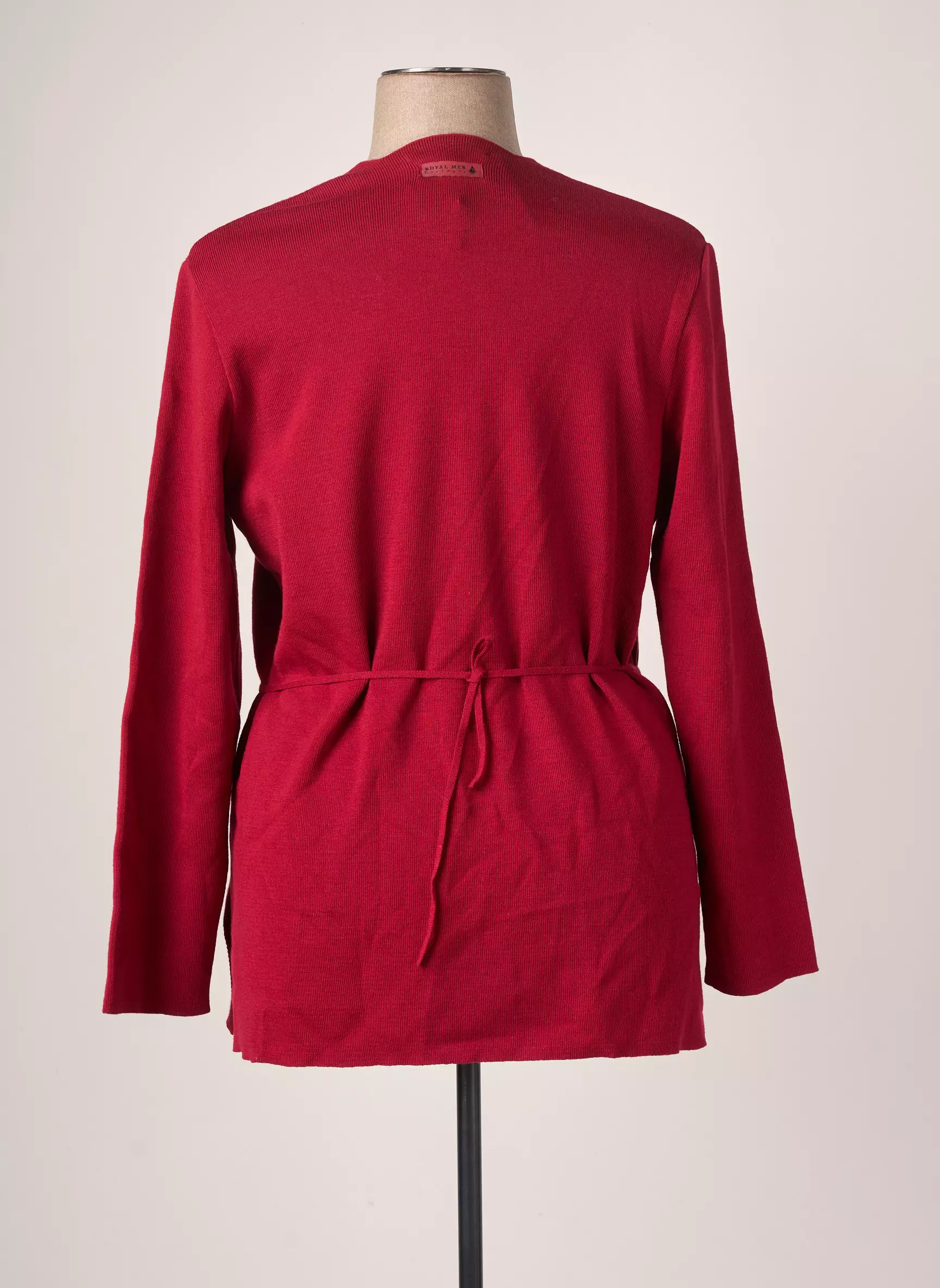Royal Mer Bretagne Cardigans Femme couleur rouge