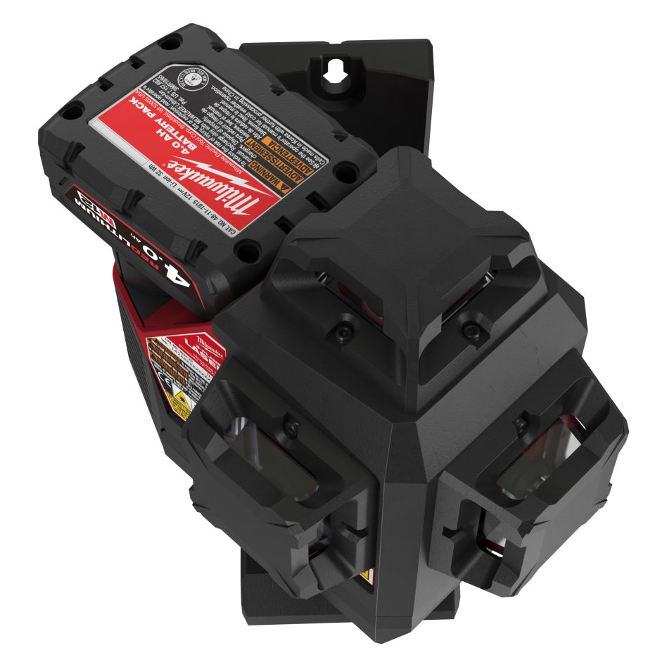Milwaukee 4933499379 M12 3PLSKIT-401P Bežični križni laserski nišan Zeleni 1x 4.0Ah i punjač 3x 360° laser u PACKOUT kompletu