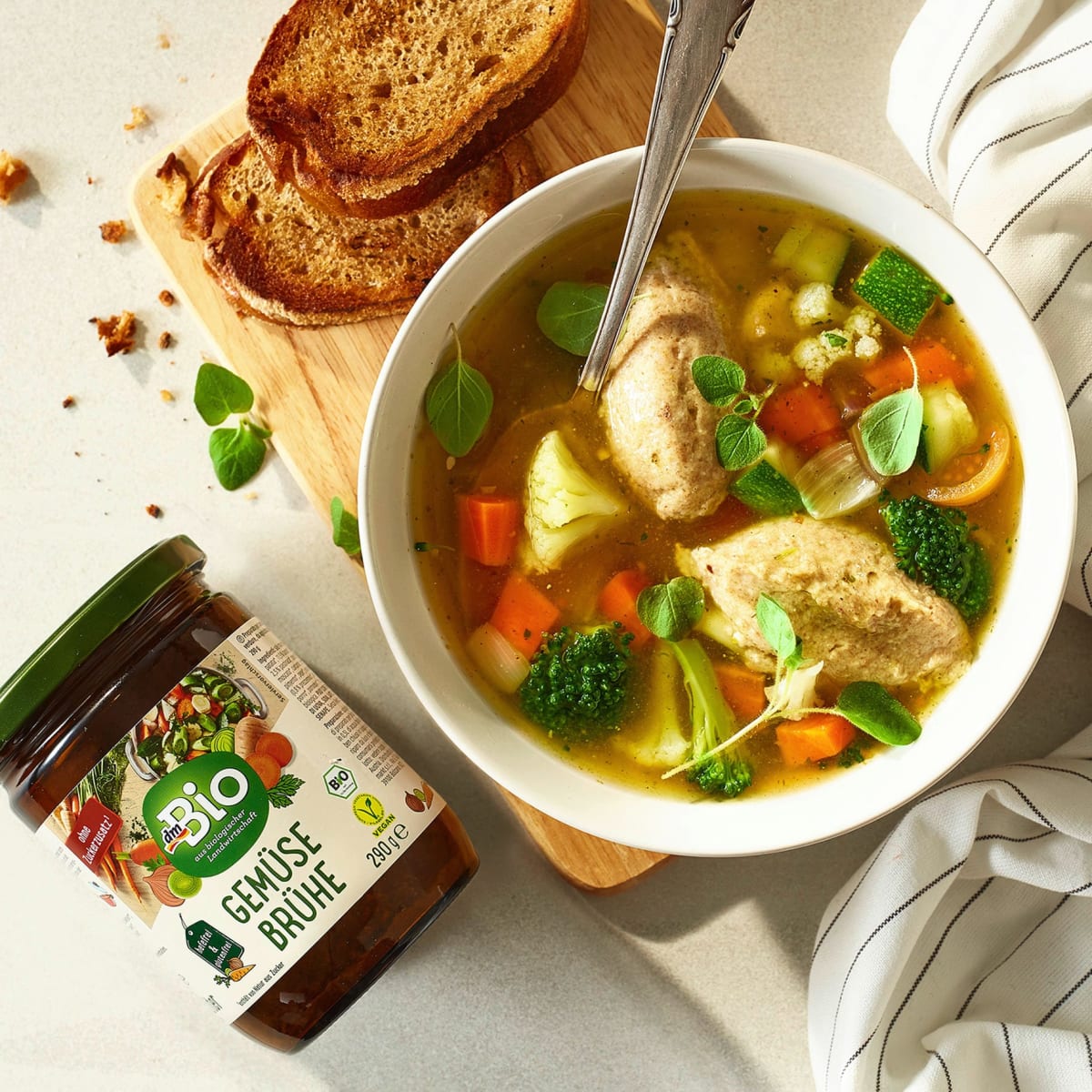 Gemüsebrühe, glutenfrei, 290 g