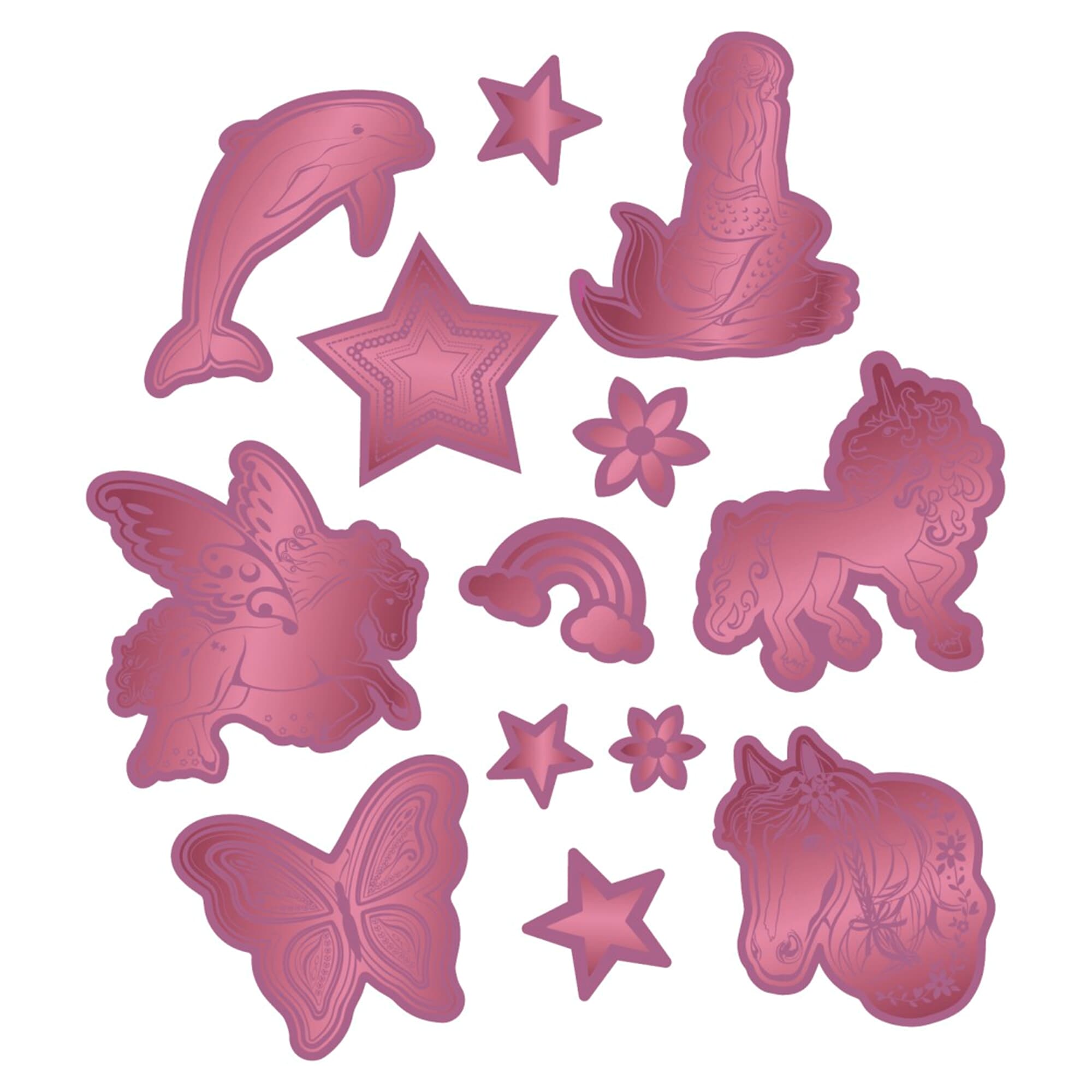 Reflektierendes Sticker-Set