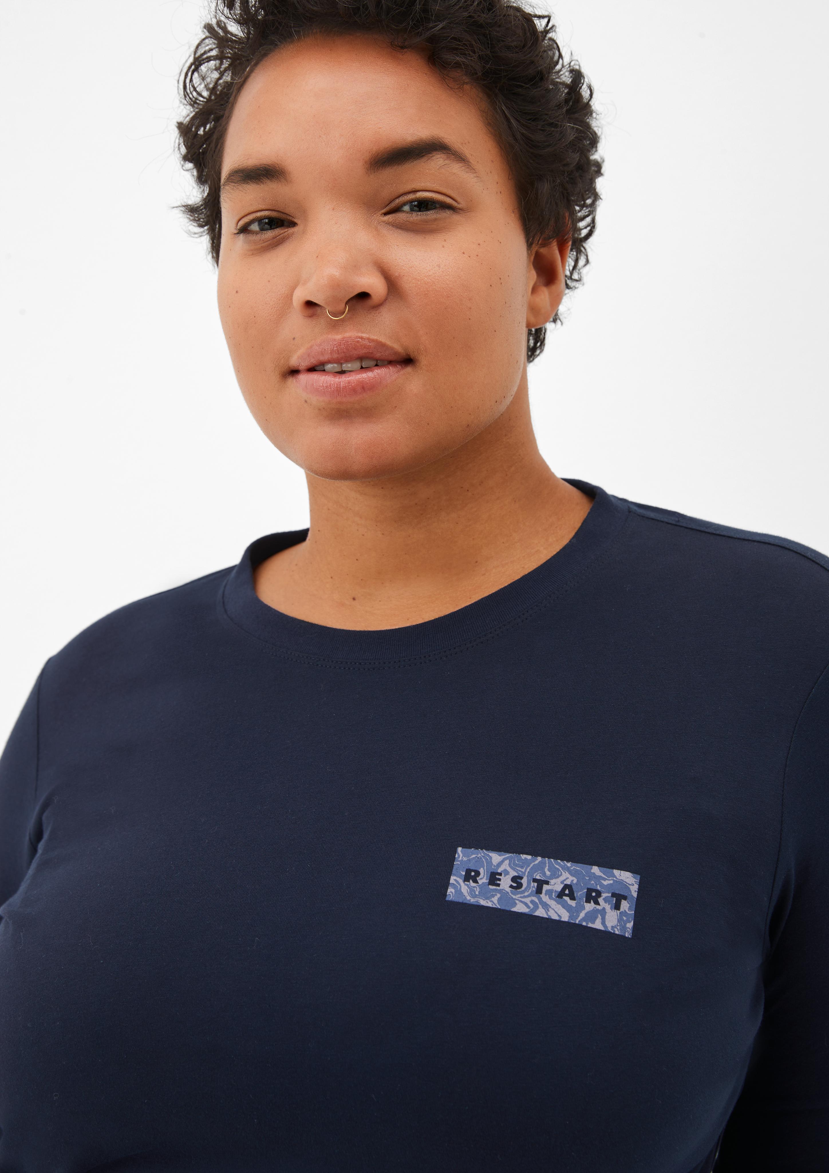 Jerseyshirt mit Print-Detail  2121612-59D4