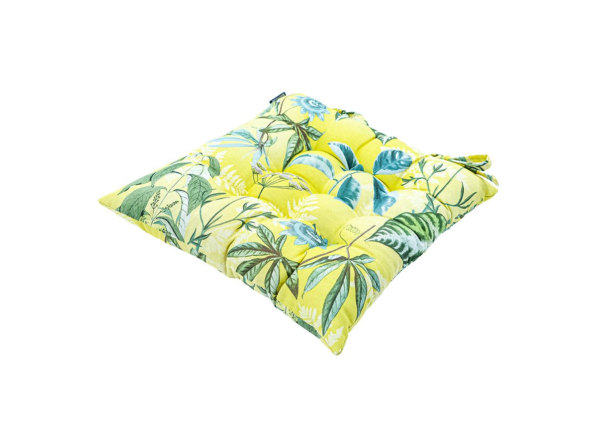 Madison Mauel Pastellgelb 46 x 46 Sitzkissen