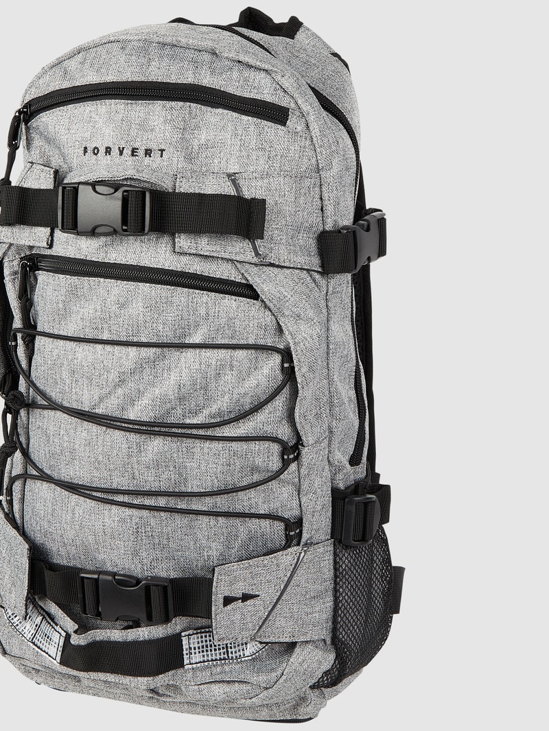 Rucksack in Melange-Optik Modell 'Louis' in hellgelb meliert