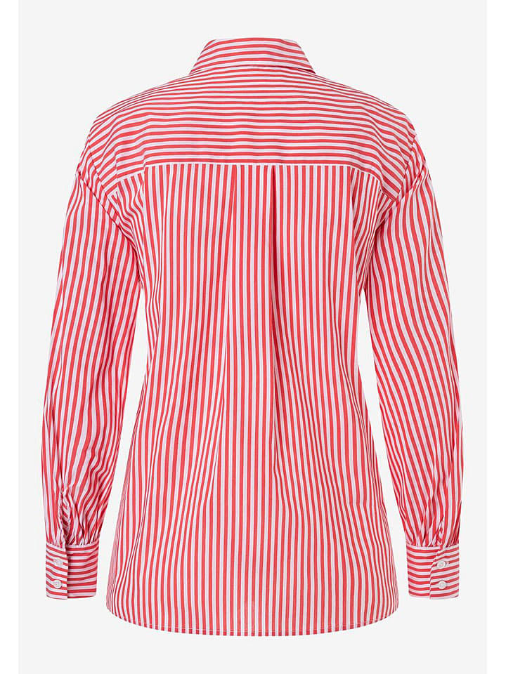 More & More Hemd in Rot/ Weiß günstig kaufen