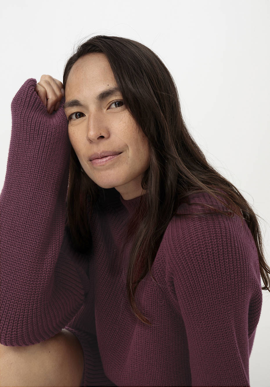 Strickkleid aus reiner Bio-Baumwolle