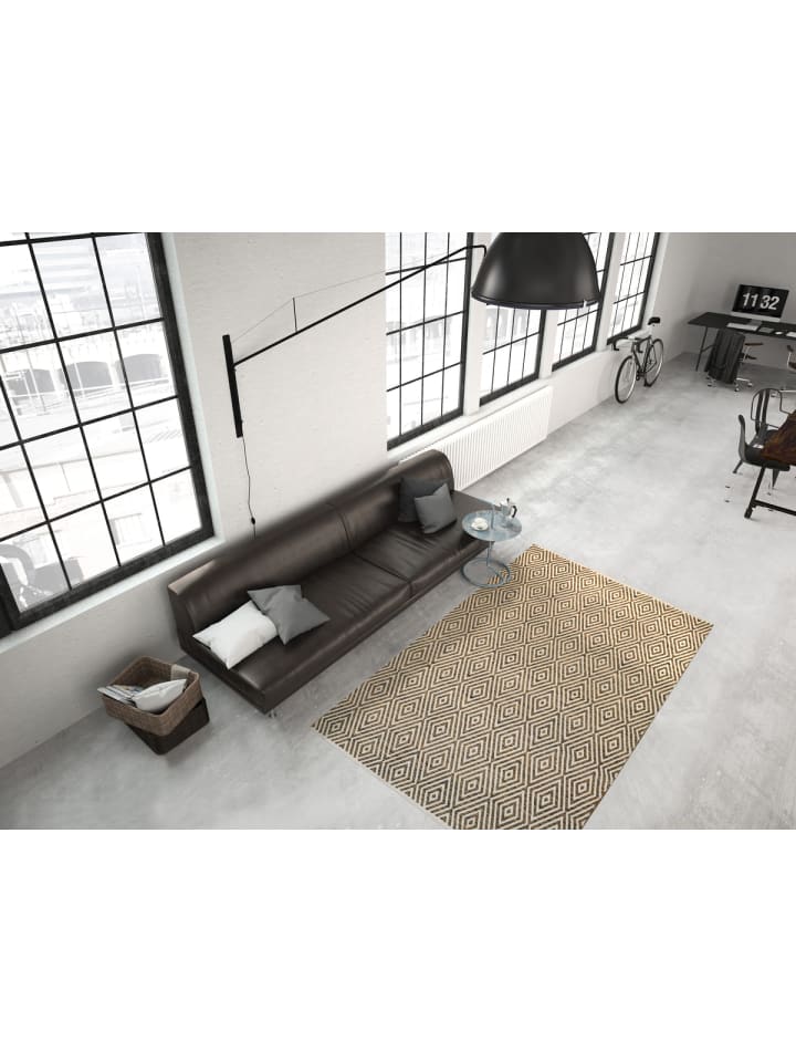 Kayoom Teppich Lanna in Beige / Braun günstig kaufen
