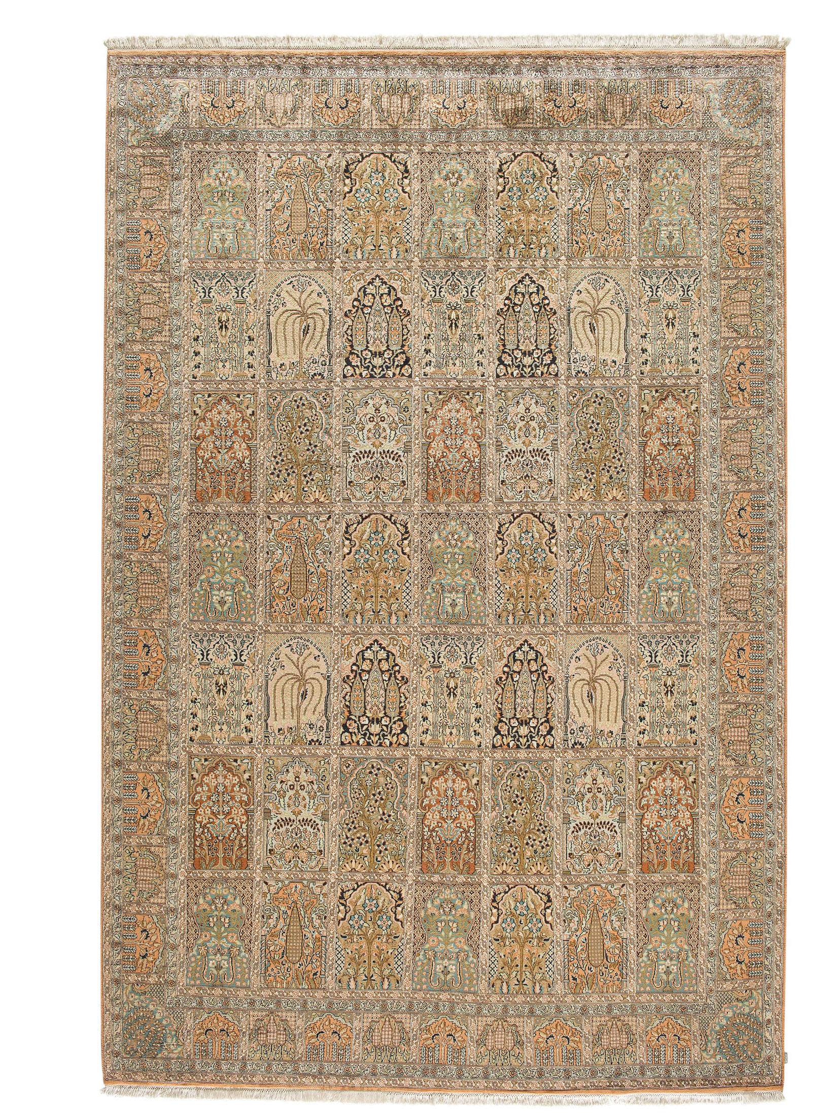 Kaschmir Seide 18/18 ca. 235 x 356 cm, Unikat / Einzelstück