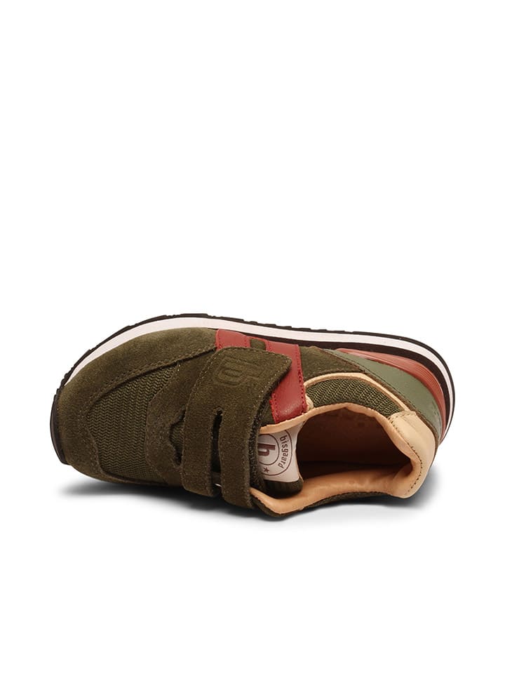bisgaard Leder-Sneakers in Khaki günstig kaufen 22