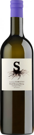 2019 Ried Kranachberg Sauvignon Blanc Reserve - GSTK trocken - Weingut Hannes Sabathi