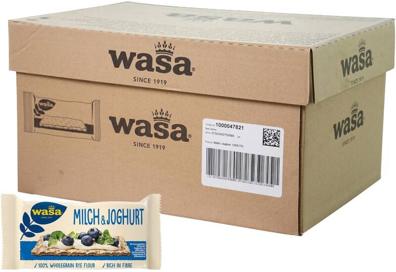 WASA Milch & Joghurt Knäckebrot 120 Stück