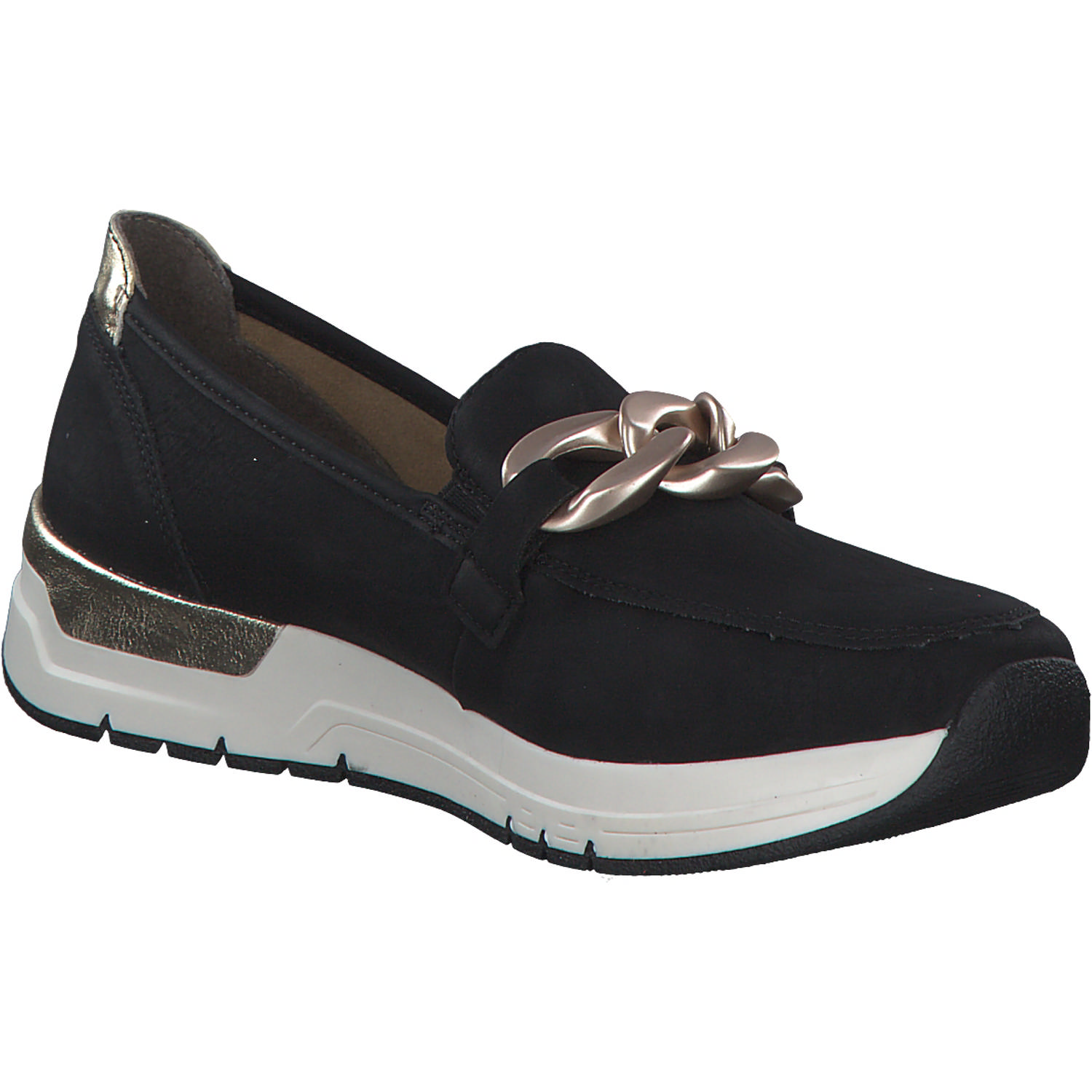 Rieker 58944, Mokassins, Damen, Schwarz