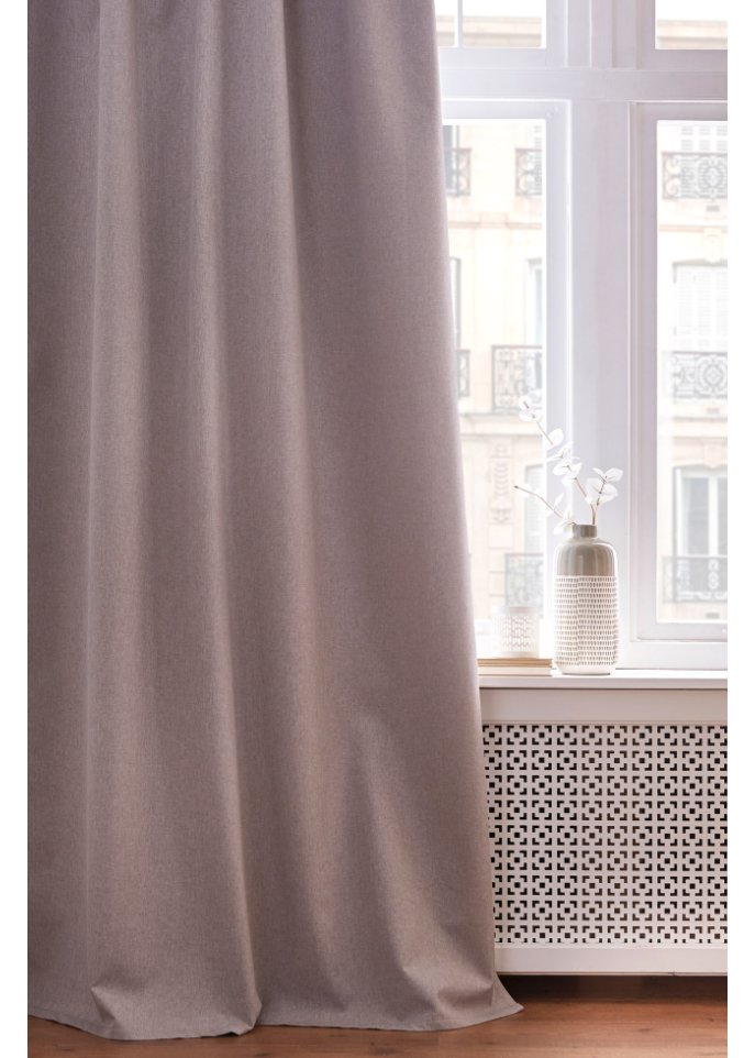 Verdunkelungsvorhang mit Thermofunktion (1er Pack)