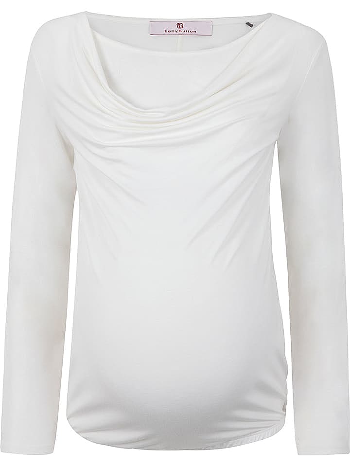 bellybutton Umstandsshirt in Weiß günstig kaufen XXL