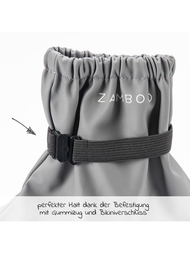 Zamboo Regenfüßlinge Overshoes, wasserdicht und winddicht, in grau günstig kaufen onesize