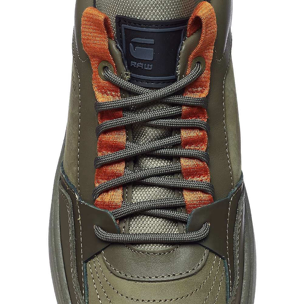 G-STAR RAW LASH Web Tnl Herren Leder Sneaker 2242 009515 OLV