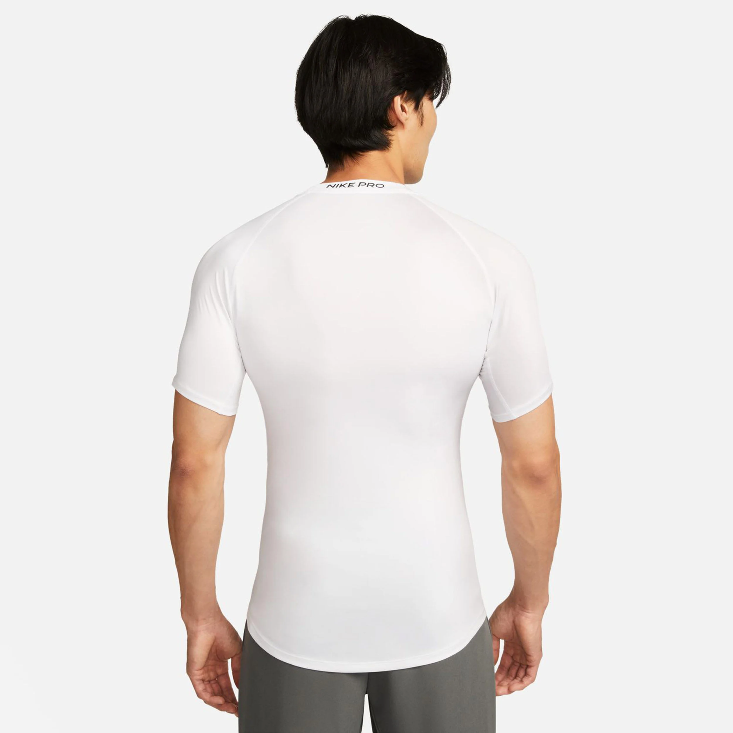 Dri-Fit Pro Tight Fitness T-Shirt Herren - Weiß, Schwarz