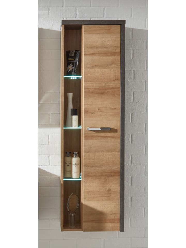 ebuy24 Badschrank Bay Eiche Dekor 48 x 31 cm günstig kaufen onesize