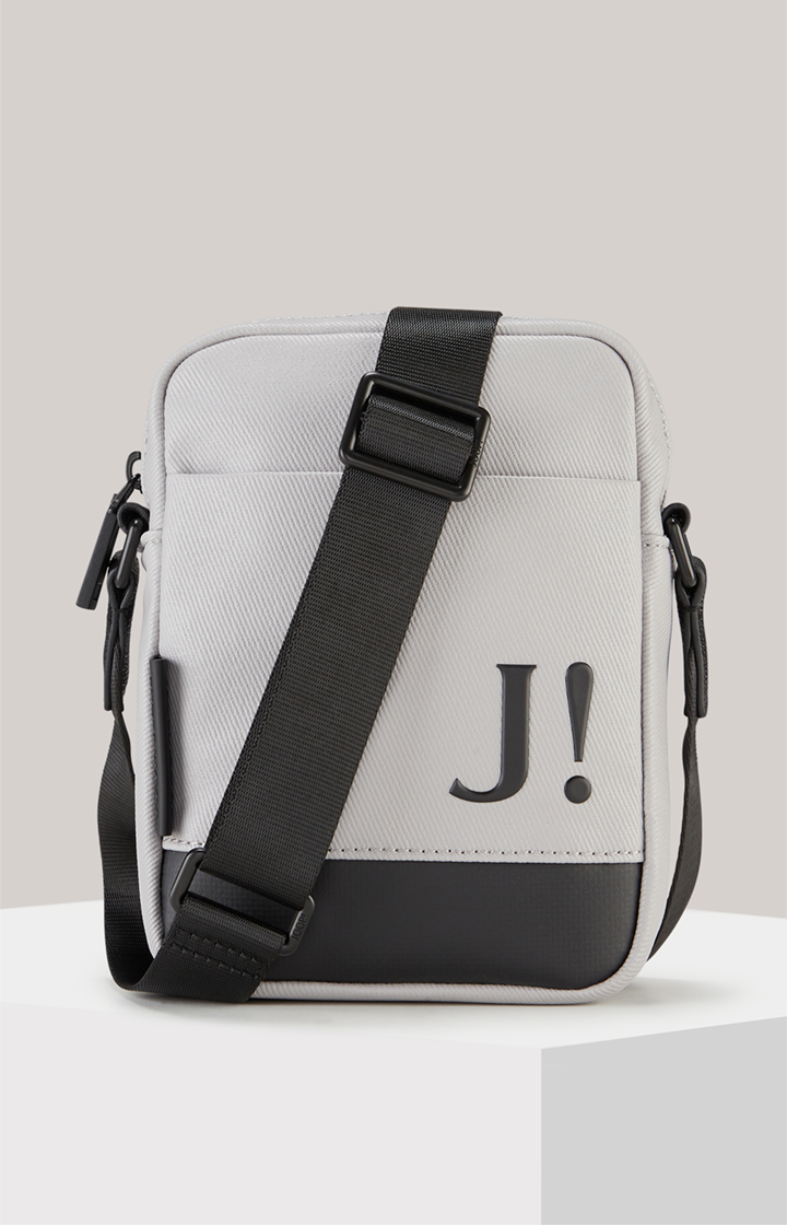Schultertasche Marcena Rafel in Hellgrau