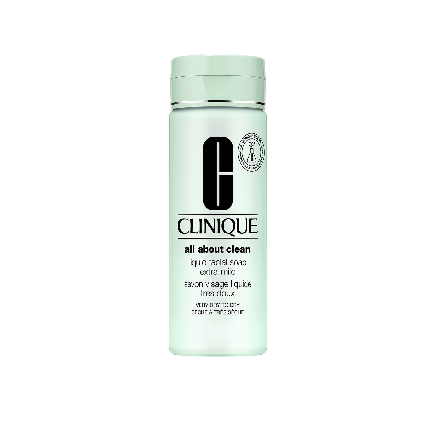 Clinique Savon Visage Liquide Peaux Très Sèches à Sèches 200 ml