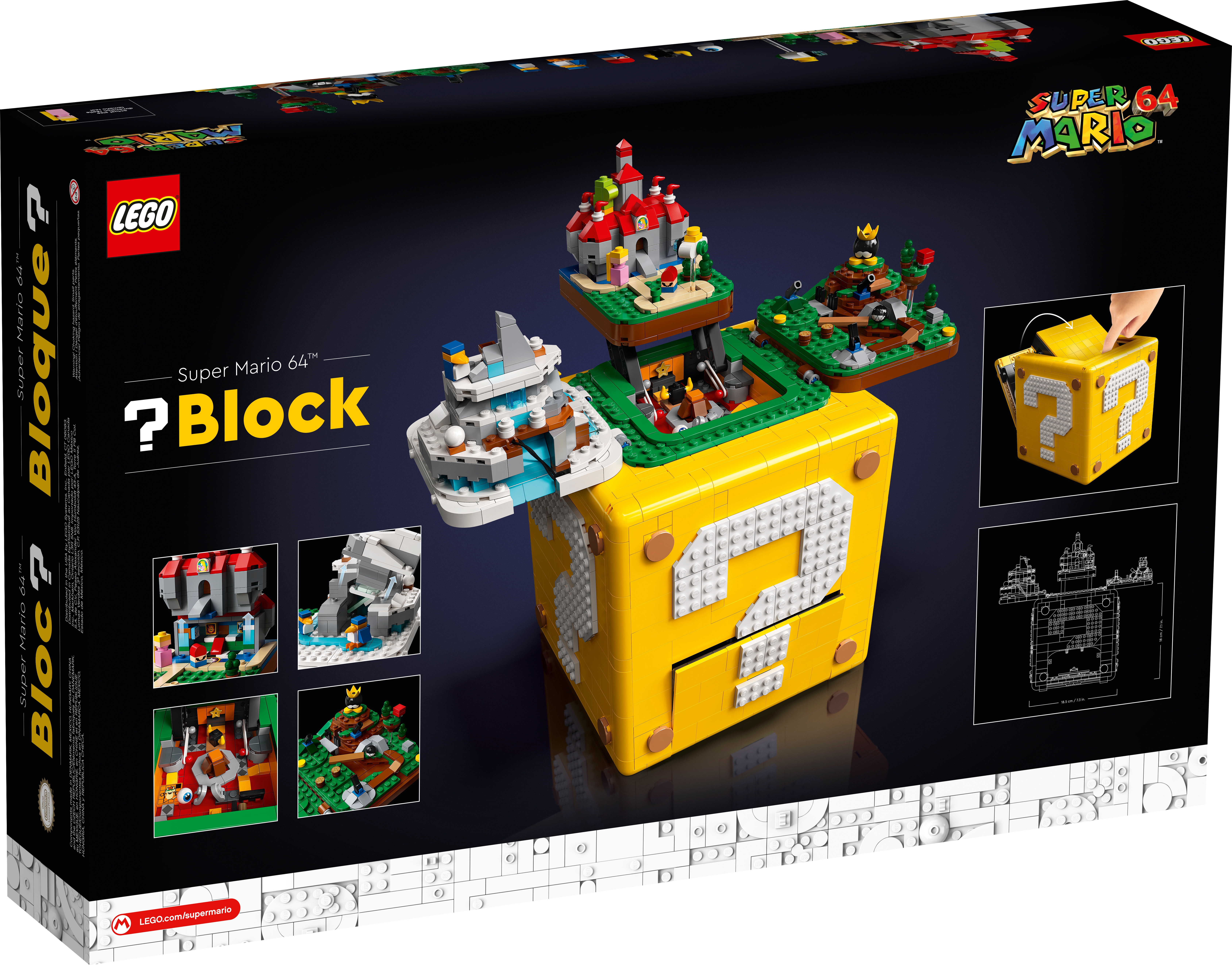 Fragezeichen-Block aus Super Mario 64™ 71395