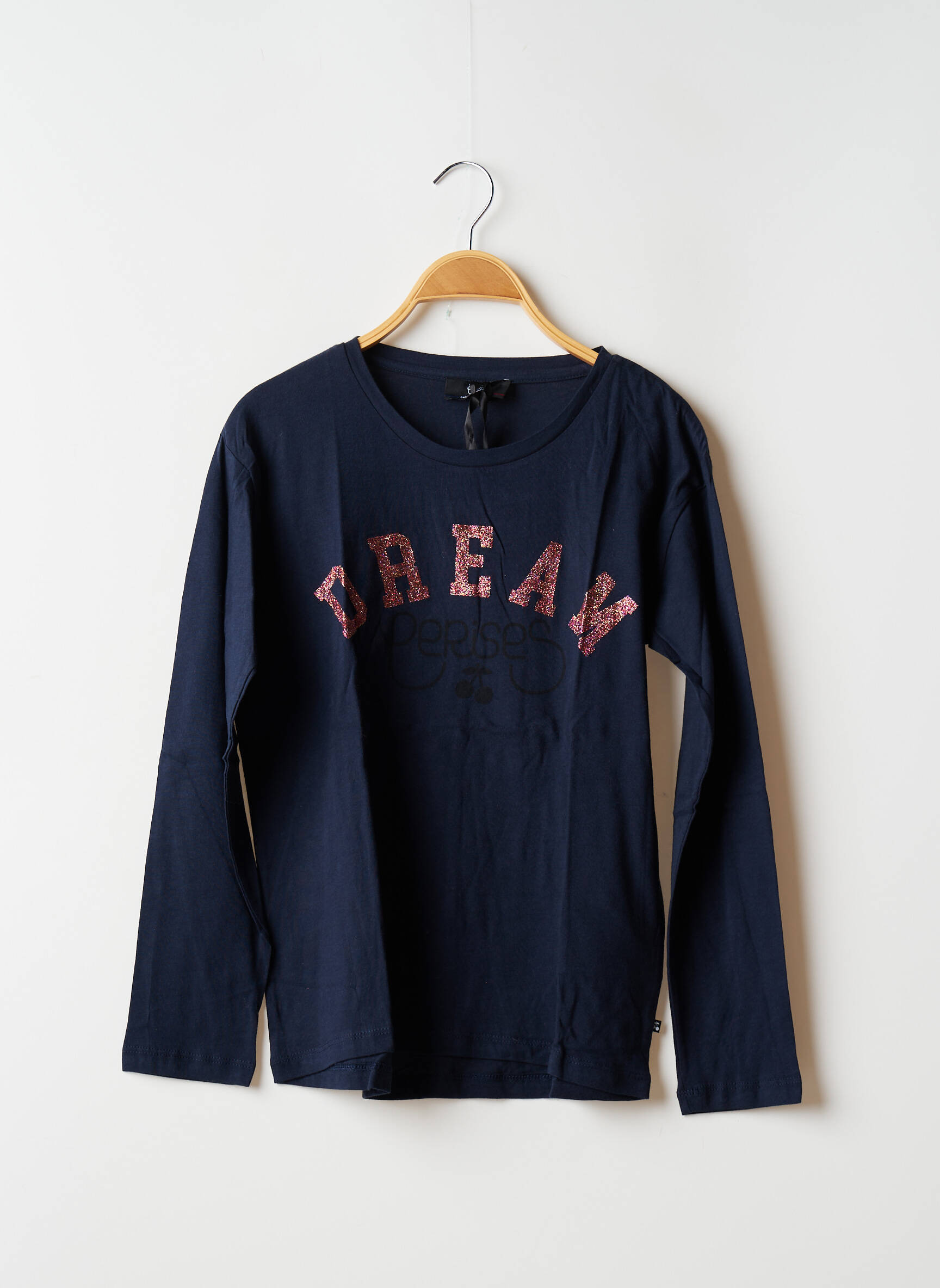 Le Temps Des Cerises Tshirts Fille couleur bleu